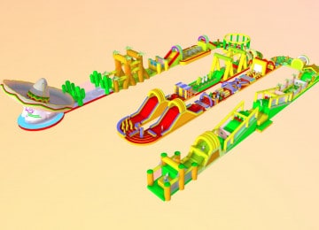 Air Run 332m