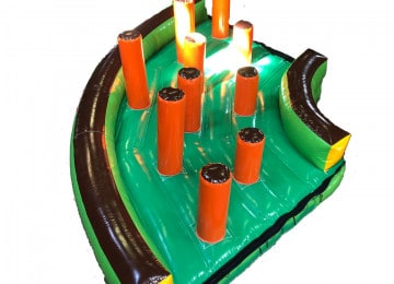 Pole Hindernisparcours Kurve